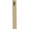 Ekena Millwork 1 1/2"W x 8 1/2"D x 10 1/2"H Medium Ellis Wood Corbel, Maple CORW02X09X11ELMA - alternate 4